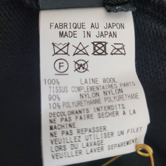 Yohji Yamamoto Y's Long Maxi Wool Skirt Size 3/Medium - Picture 6 of 6